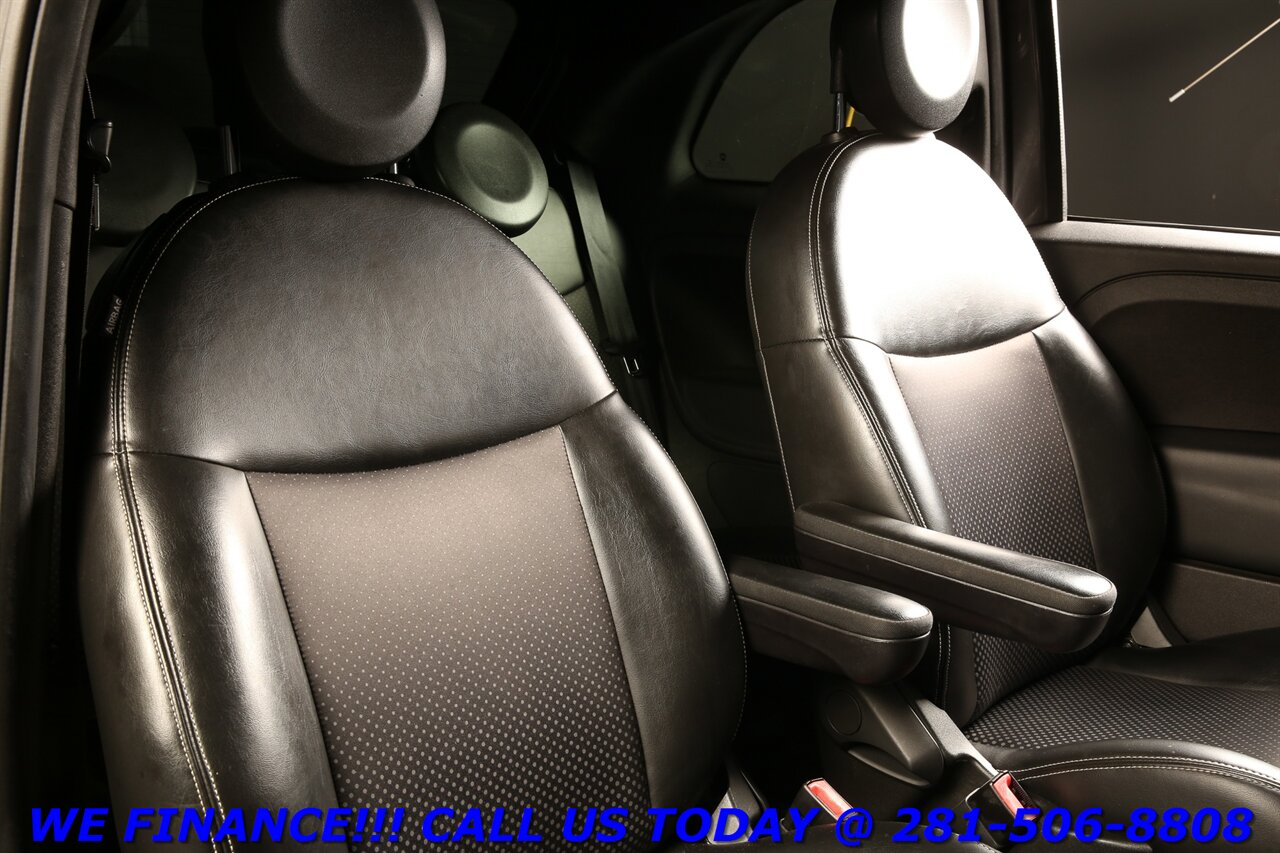 2017 FIAT 500 2017 LEATHER HEATSEAT BLUETOOTH XENONS 38K MLS   - Photo 15 - Houston, TX 77031
