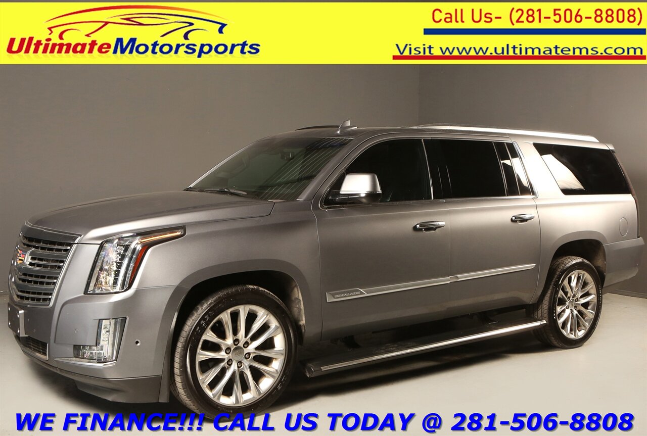 2018 Cadillac Escalade 2018 ESV Platinum 4x4 NAV DVD HUD SUN BLIS CAPTAIN - Photo 1 - Houston, TX 77031
