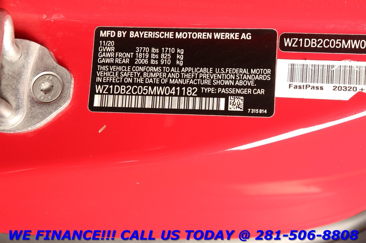 2021 Toyota Supra 2021 NAV RADAR CRUISE BLIND CAMERA JBL 42K MLS   - Photo 29 - Houston, TX 77031