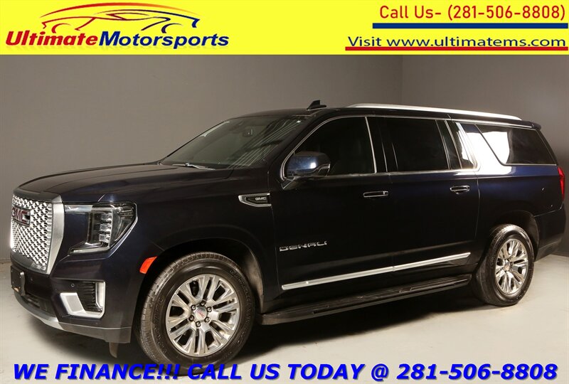2021 GMC Yukon 2021 XL Denali NAV HUD DVD ADAPT CRUISE 3-ROW 65K  