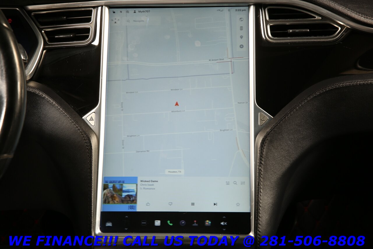 2013 Tesla Model S 2013 NAV PANO WOOD CAMERA KEYLESS   - Photo 17 - Houston, TX 77031