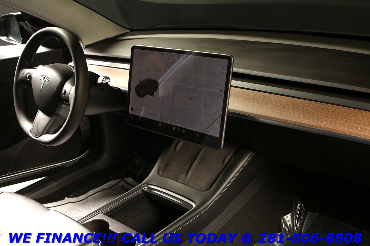 2021 Tesla Model 3 2021 FSD3 AUTOPILOT NAV PANO HEATSEAT CAM WOOD   - Photo 19 - Houston, TX 77031