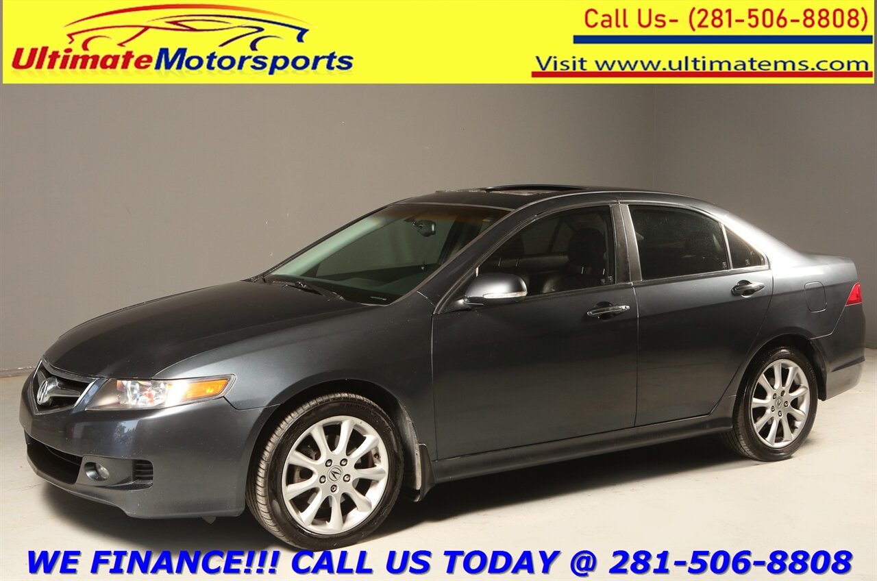 2006 Acura ACURA TSX MANUAL 6-SPEED SUN LEATHER HEATSEAT RARE  STICK SHIFT   - Photo 1 - Houston, TX 77031