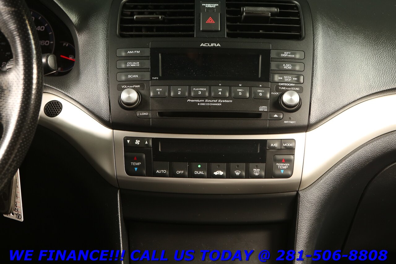 2006 Acura ACURA TSX MANUAL 6-SPEED SUN LEATHER HEATSEAT RARE  STICK SHIFT   - Photo 16 - Houston, TX 77031