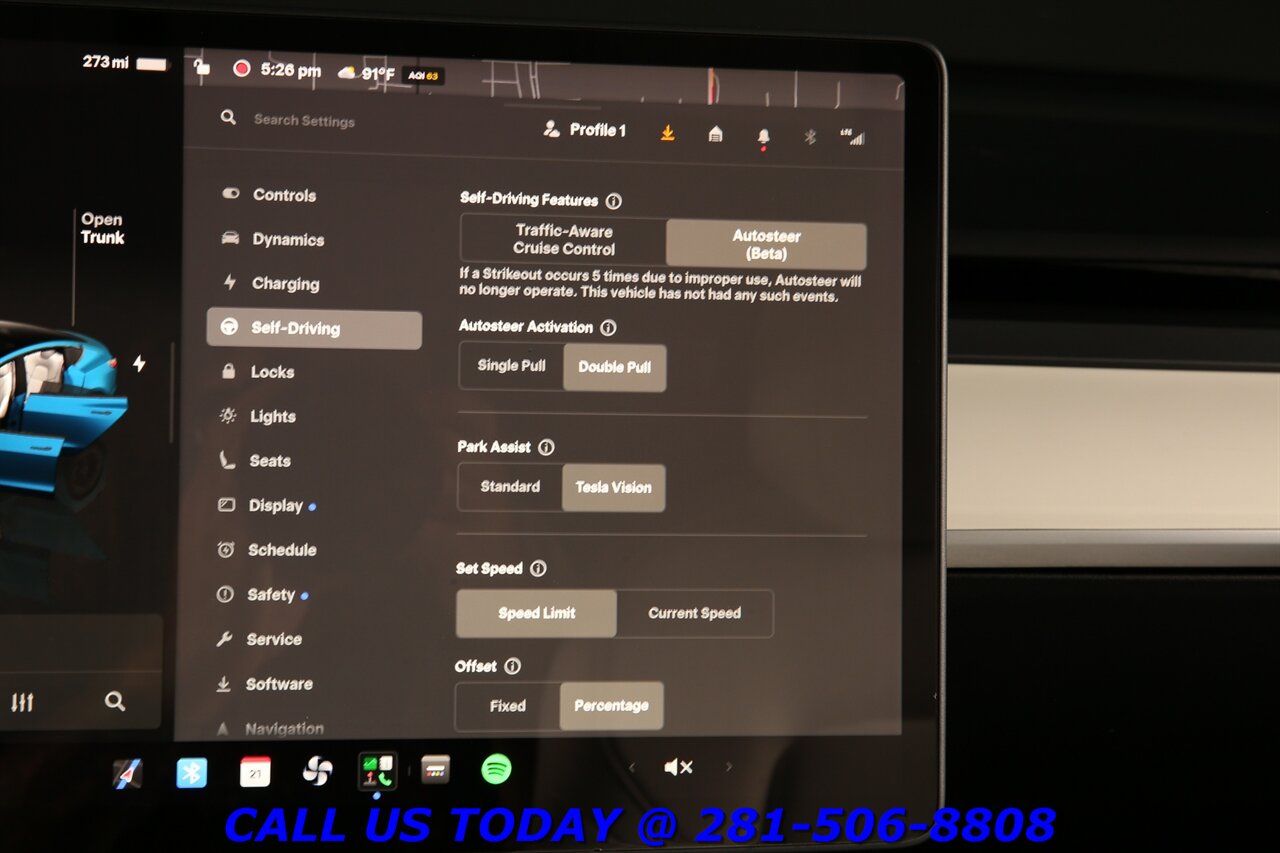 2022 Tesla Model 3 2022 Long Range AWD FSD Ai AUTOPILOT WHITE LEATHER - Photo 17 - Houston, TX 77031