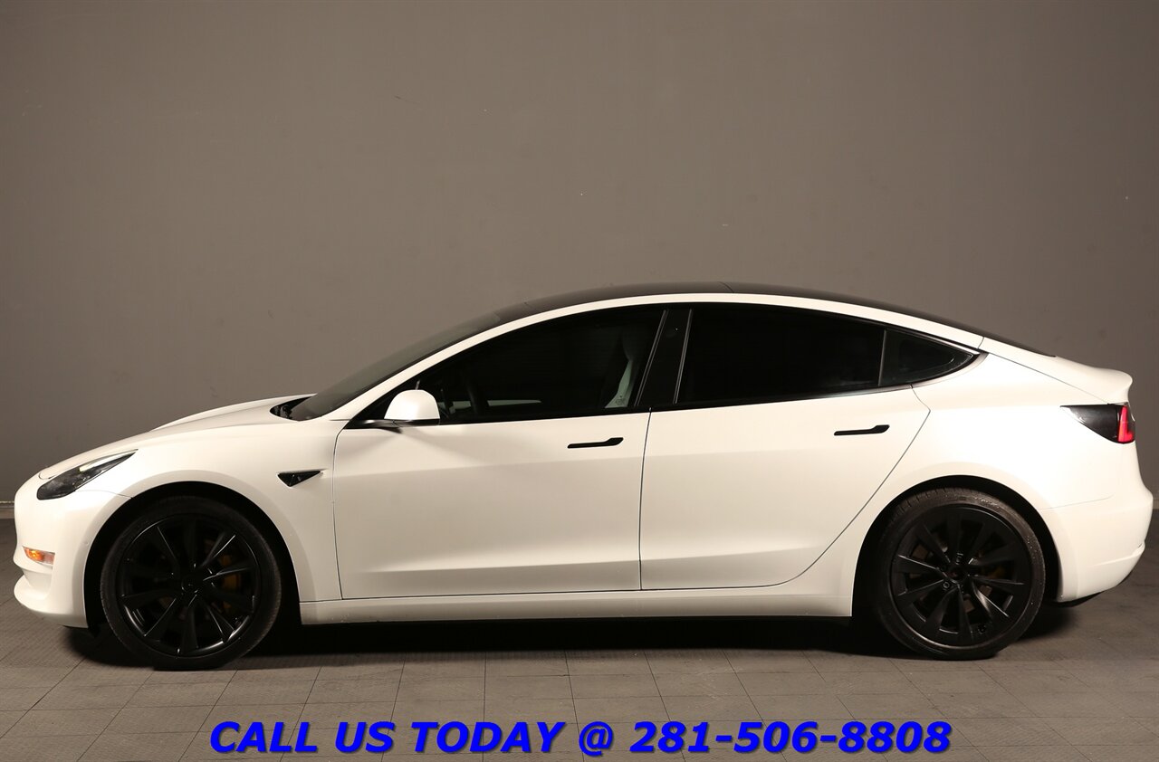 2022 Tesla Model 3 2022 Long Range AWD FSD Ai AUTOPILOT WHITE LEATHER - Photo 4 - Houston, TX 77031