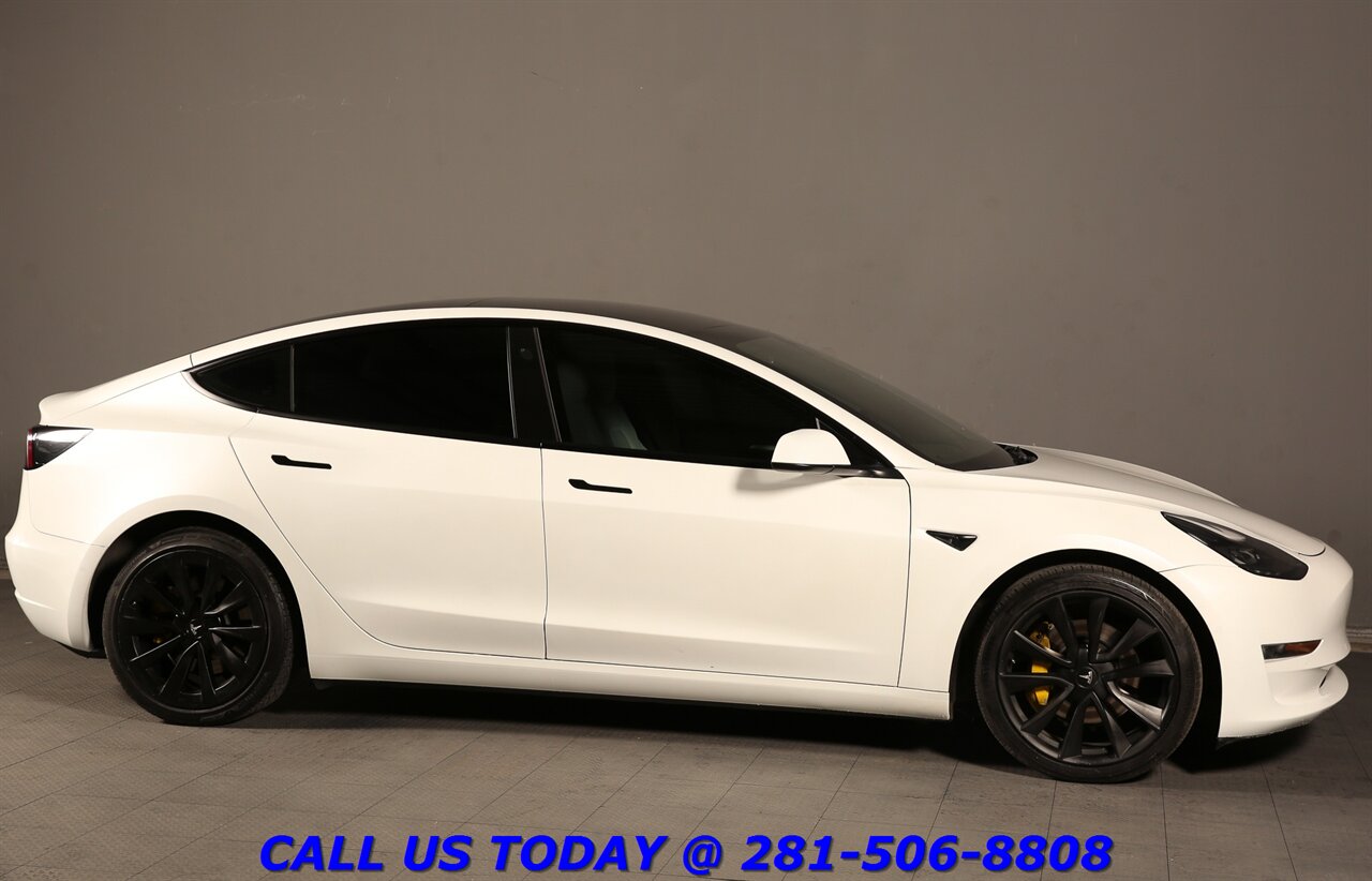 2022 Tesla Model 3 2022 Long Range AWD FSD Ai AUTOPILOT WHITE LEATHER - Photo 8 - Houston, TX 77031
