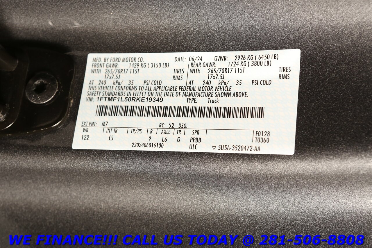 2024 Ford F-150 2024 XL SINGLE REGULAR CAB 5.0L V8 4x4 NAV BLIS SB - Photo 27 - Houston, TX 77031