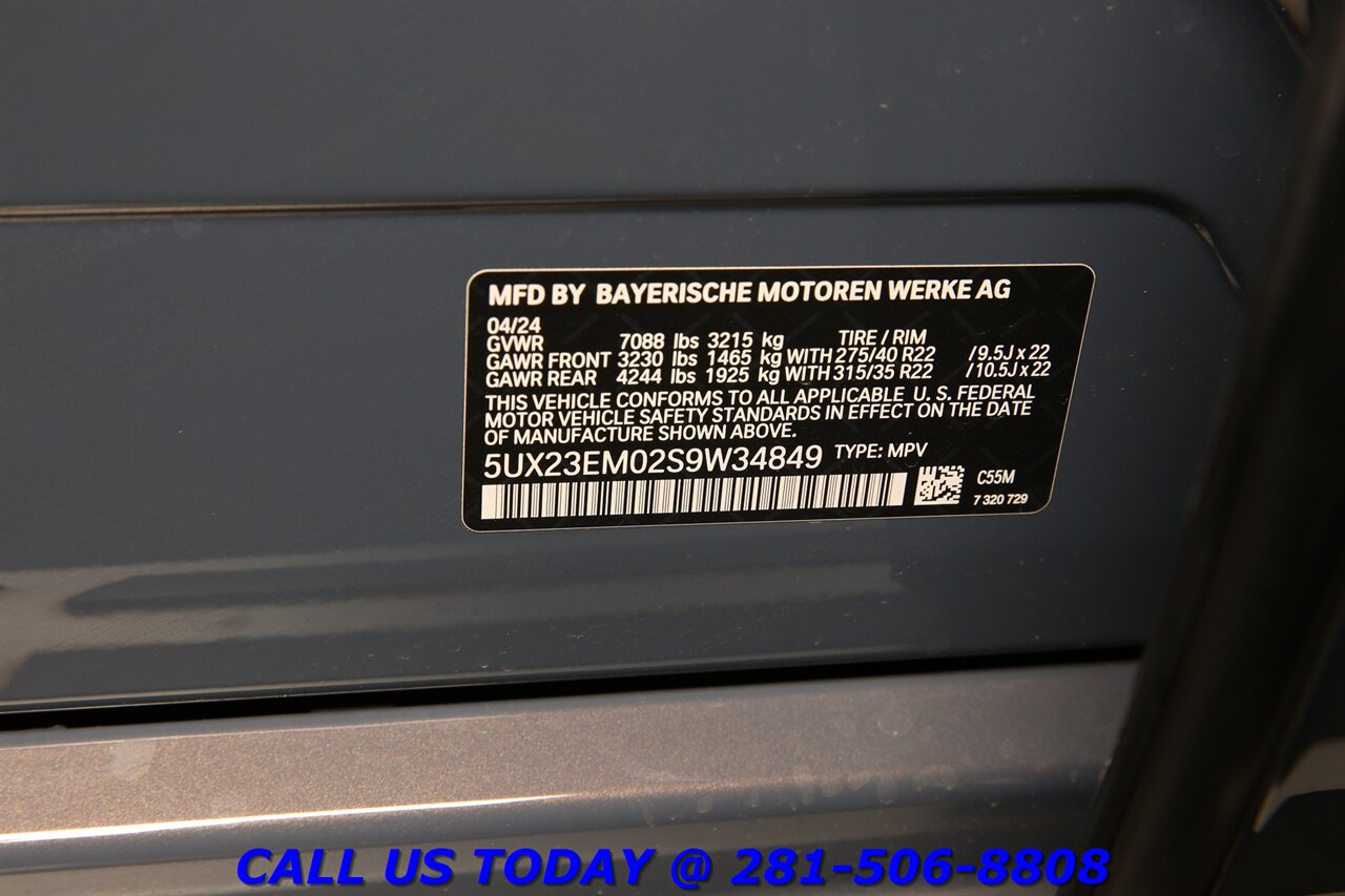 2025 BMW X7 xDrive40i 2025 AWD PREM PKG NAV HUD PANO DRIVE-PRO ASST 6PAS - Photo 35 - Houston, TX 77031
