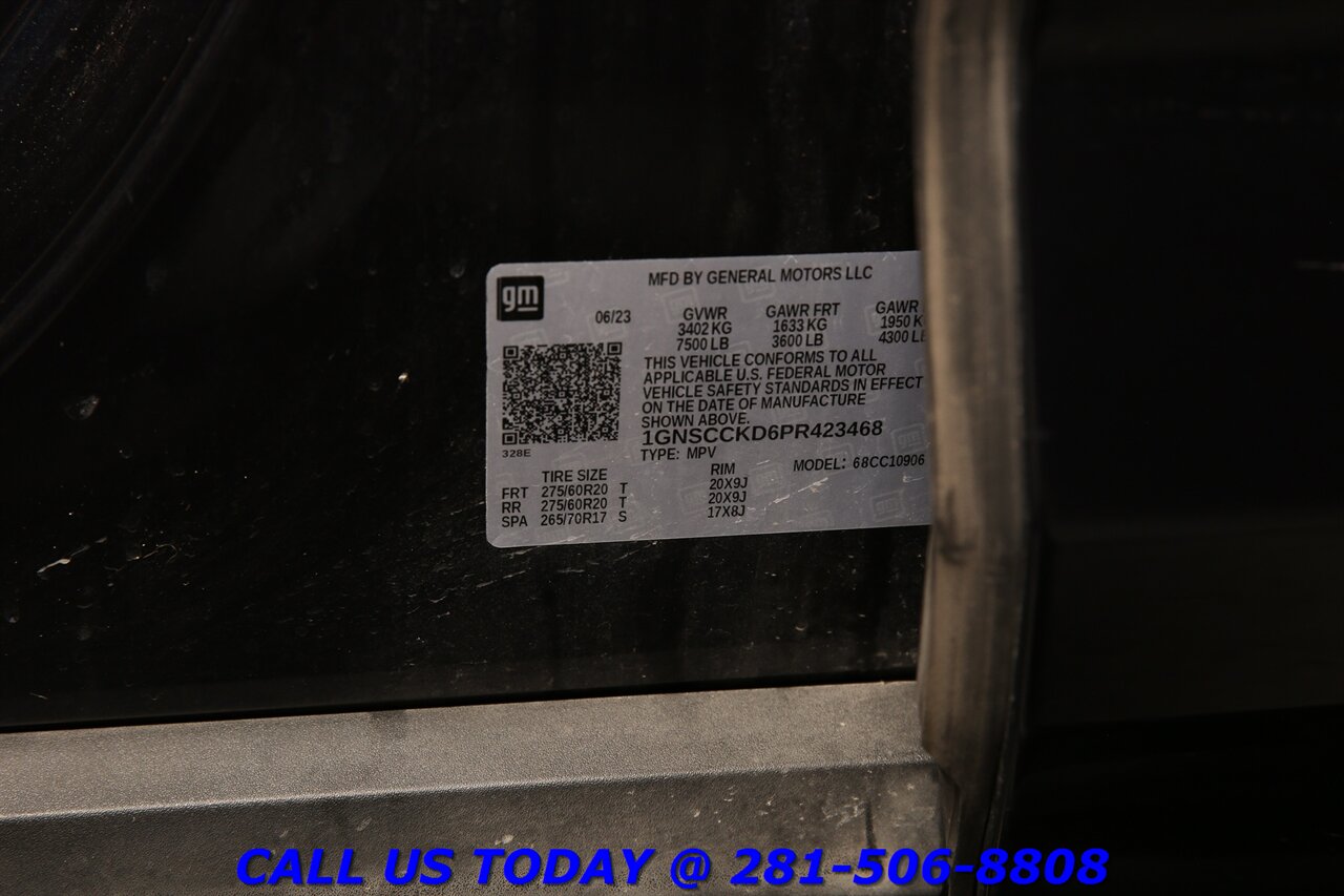 2023 Chevrolet Suburban 2023 LT NAV PANO ADAPTCRUIS BLIS 7PASS BOSE 71K Mi   - Photo 32 - Houston, TX 77031