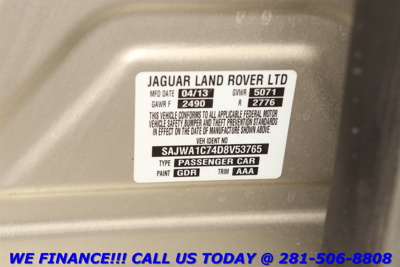 2013 Jaguar XJ 2013 NAV PANO BLIND HEATSEAT MERIDIAN 43K   - Photo 29 - Houston, TX 77031