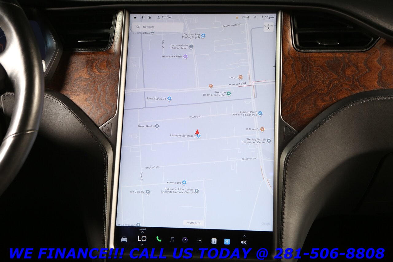 2021 Tesla Model X 2021 Long Range Plus AWD FSD3 AUTOPILOT LEATHER   - Photo 15 - Houston, TX 77031