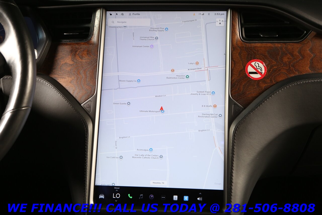 2021 Tesla Model X 2021 Long Range Plus AWD FSD3 AUTOPILOT LEATHER   - Photo 15 - Houston, TX 77031