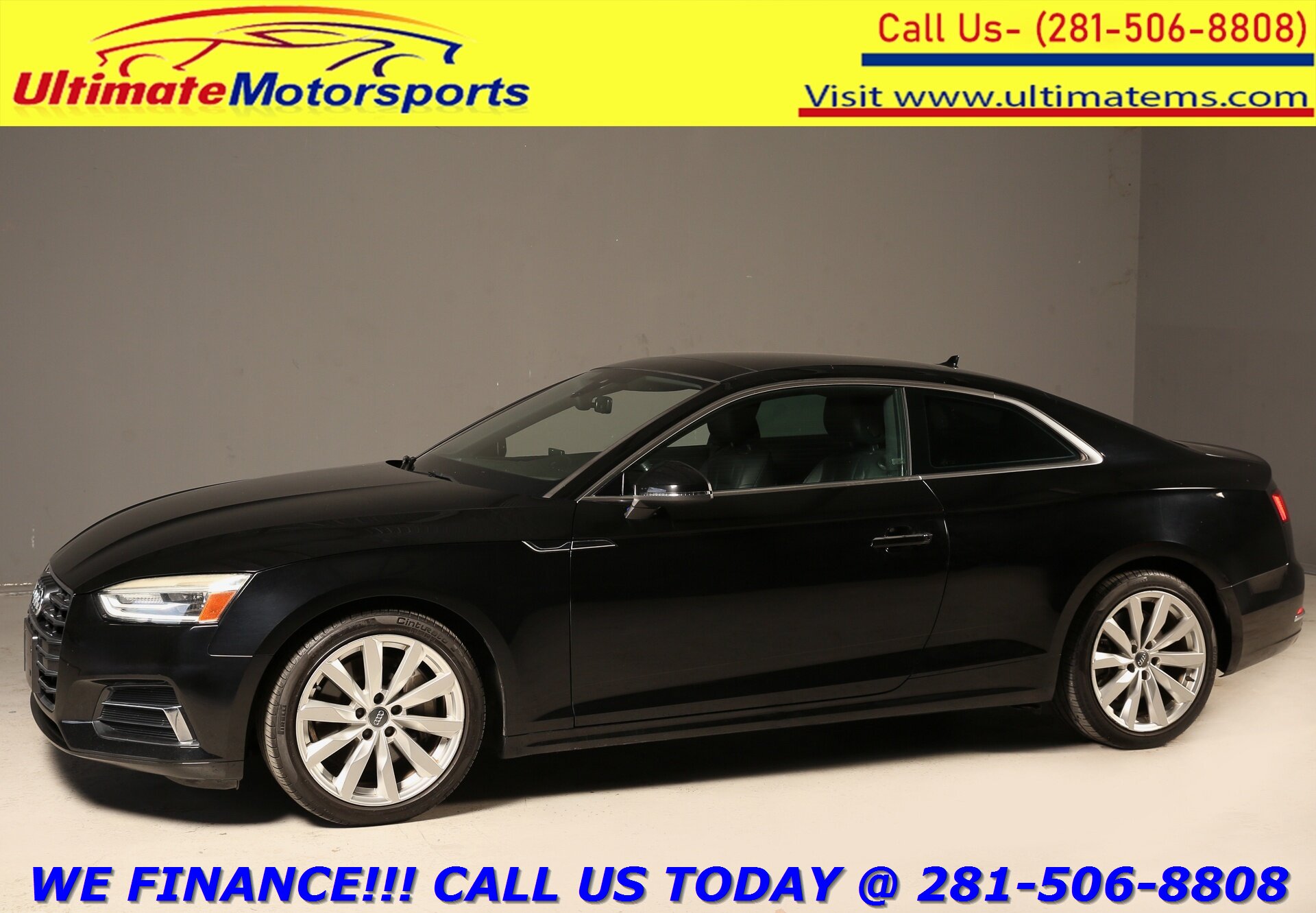 2018 Audi A5 2018 2.0T Quattro Premium AWD SUN HEATSEAT 60K MLS   - Photo 1 - Houston, TX 77031
