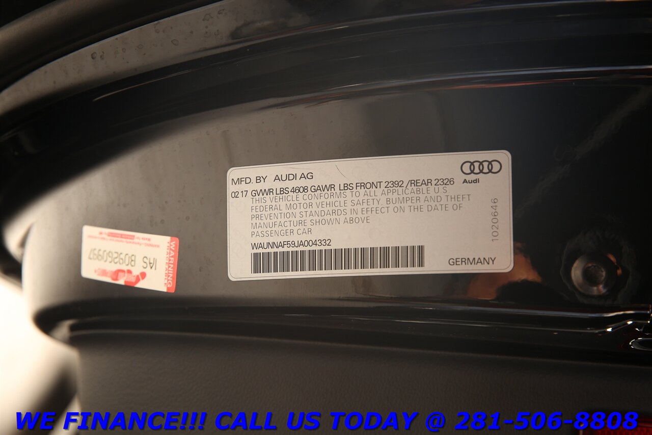 2018 Audi A5 2018 2.0T Quattro Premium AWD SUN HEATSEAT 60K MLS   - Photo 28 - Houston, TX 77031