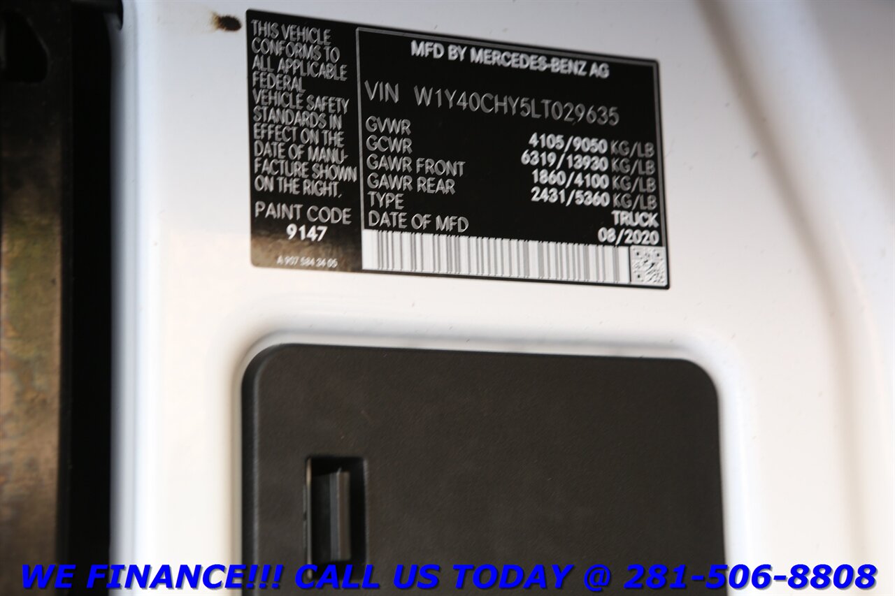 2020 Mercedes-Benz Sprinter 2020 2500 CARGO VAN HIGH ROOF BLIND CAMERA 10K MLS   - Photo 23 - Houston, TX 77031