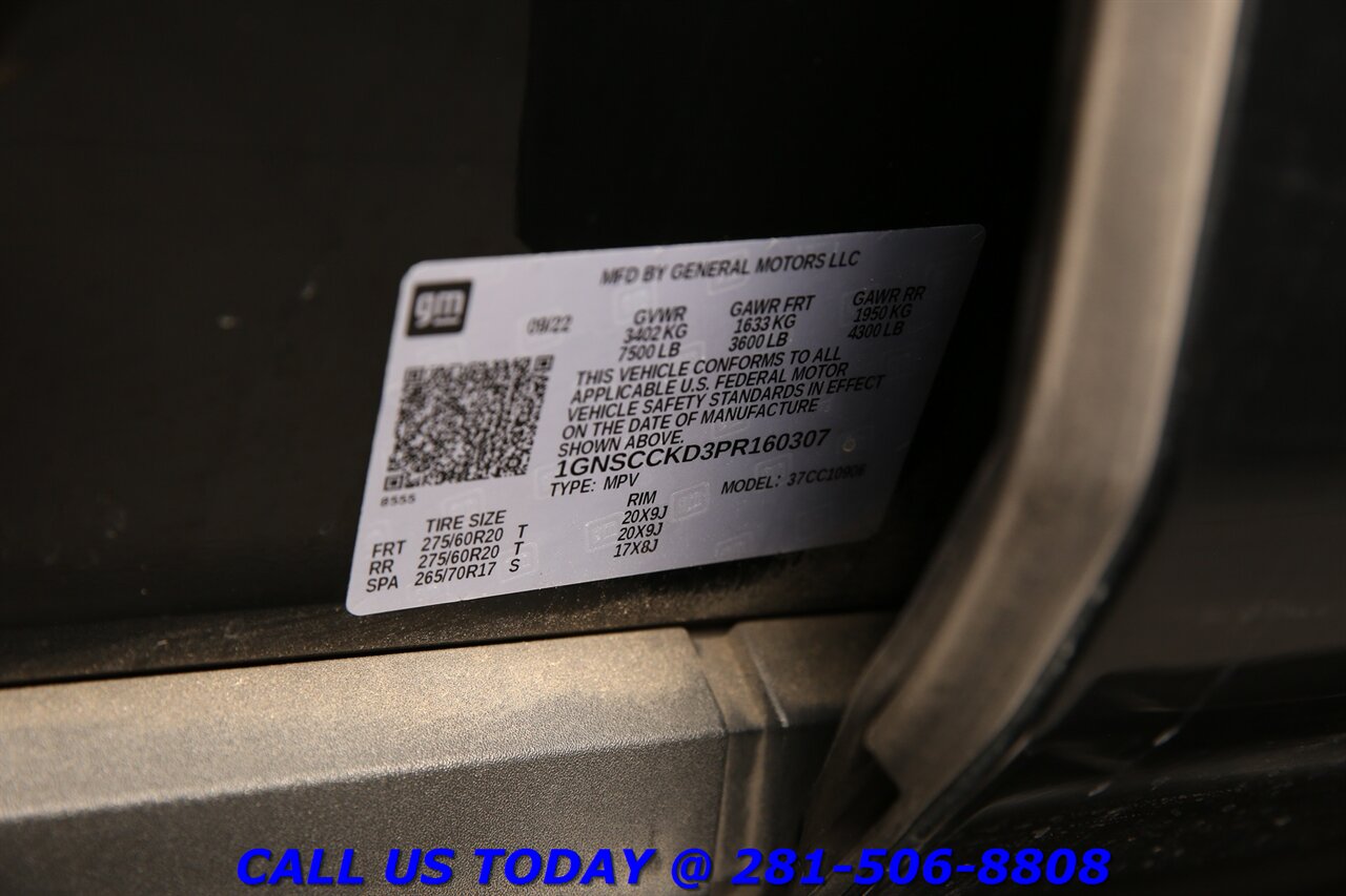 2023 Chevrolet Suburban 2023 LT NAV ADAPTcruise 3Row CAPTAIN-CHAIRS 10K Mi - Photo 28 - Houston, TX 77031