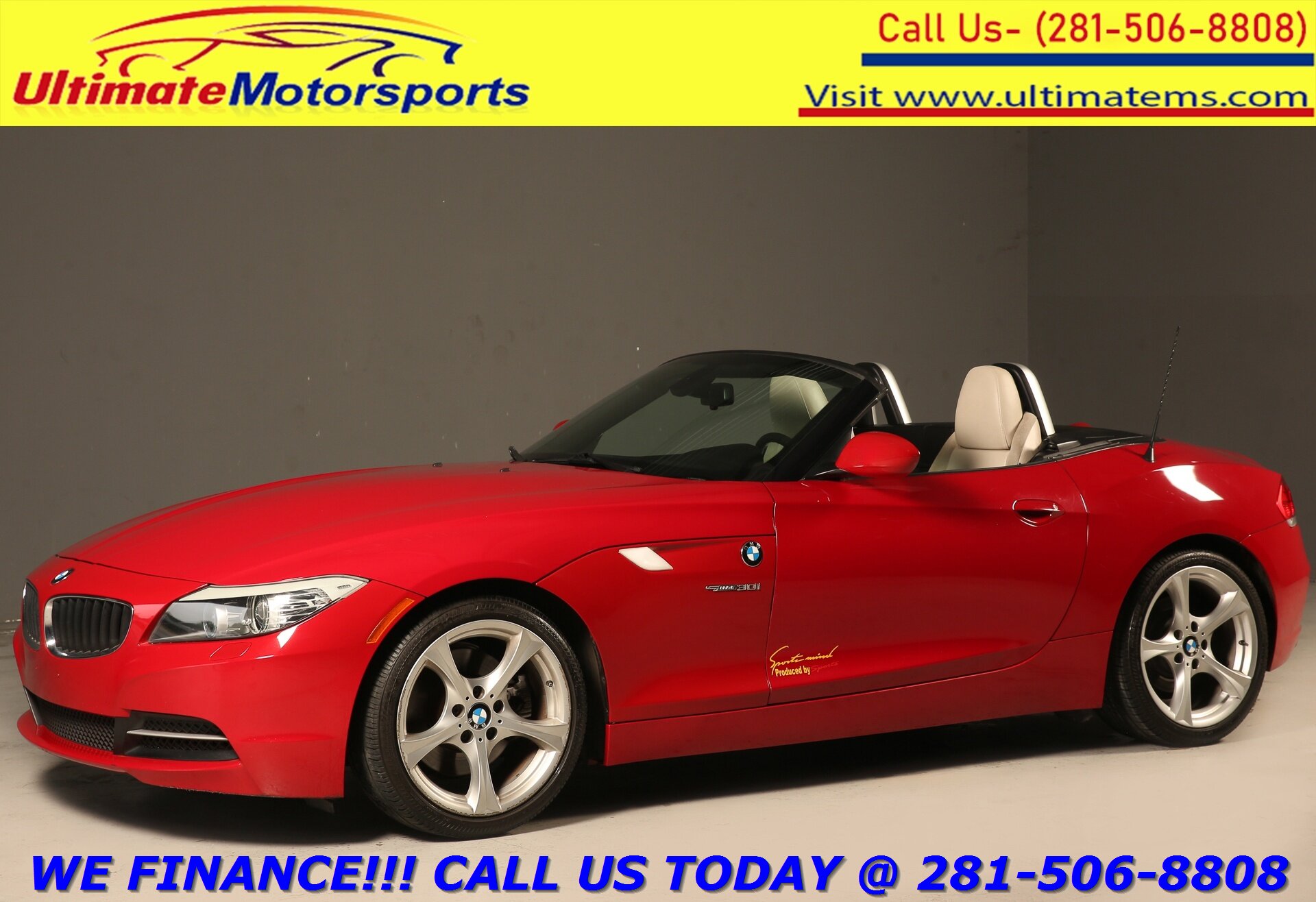 2011 BMW Z4 2011 sDrive30i PREM SPORT PKG HEATSEAT WOOD   - Photo 1 - Houston, TX 77031