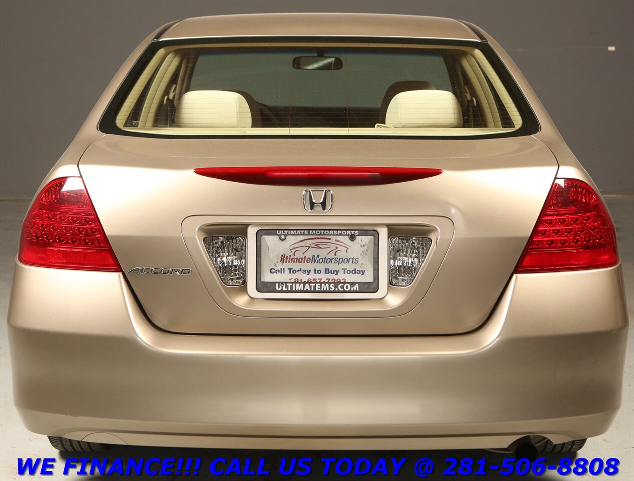 2006 Honda HONDA ACCORD VP MICHELIN TIRES AUTO CRUISE PWR WINDOWS MINT CONDITION   - Photo 6 - Houston, TX 77031