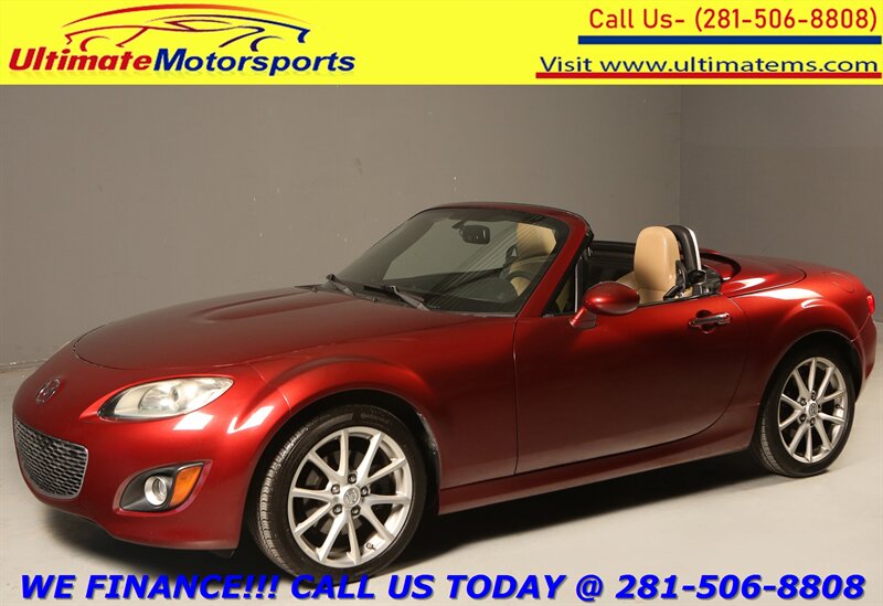 2012 Mazda MX-5 Miata 2012 Grand Touring CONVERTIBLE LEATHER HEATSEAT  