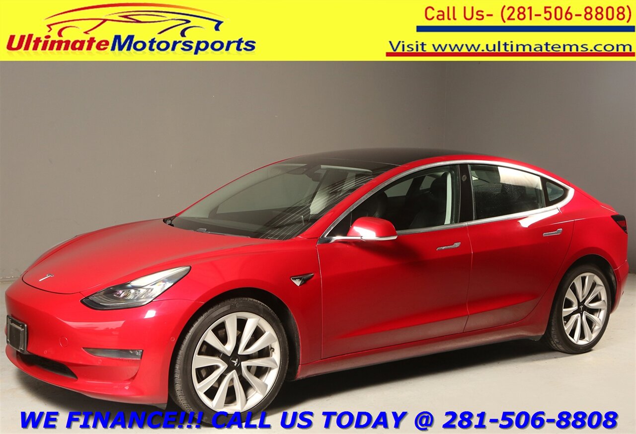 2018 Tesla Model 3 2018 Long Range FSD AUTOPILOT NAV PANO BLIND 33K   - Photo 1 - Houston, TX 77031