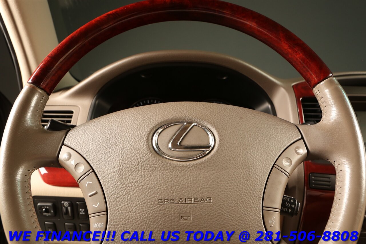 2009 Lexus GX 2009 GX470 AWD NAV DVD SUN MARK LEV 3-ROW 74K MLS   - Photo 14 - Houston, TX 77031