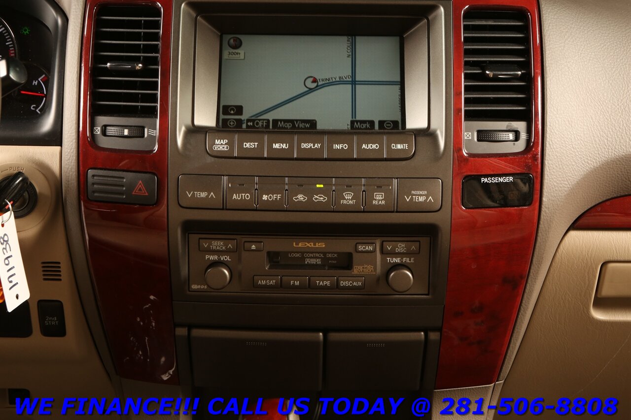 2009 Lexus GX 2009 GX470 AWD NAV DVD SUN MARK LEV 3-ROW 74K MLS   - Photo 16 - Houston, TX 77031