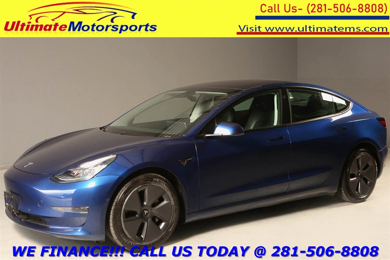 2021 Tesla Model 3 2021 AUTOPILOT FSD3 NAV PANO WOOD HEATSEAT 51K - Photo 1 - Houston, TX 77031
