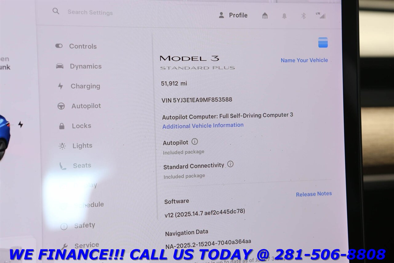 2021 Tesla Model 3 2021 AUTOPILOT FSD3 NAV PANO WOOD HEATSEAT 51K - Photo 16 - Houston, TX 77031