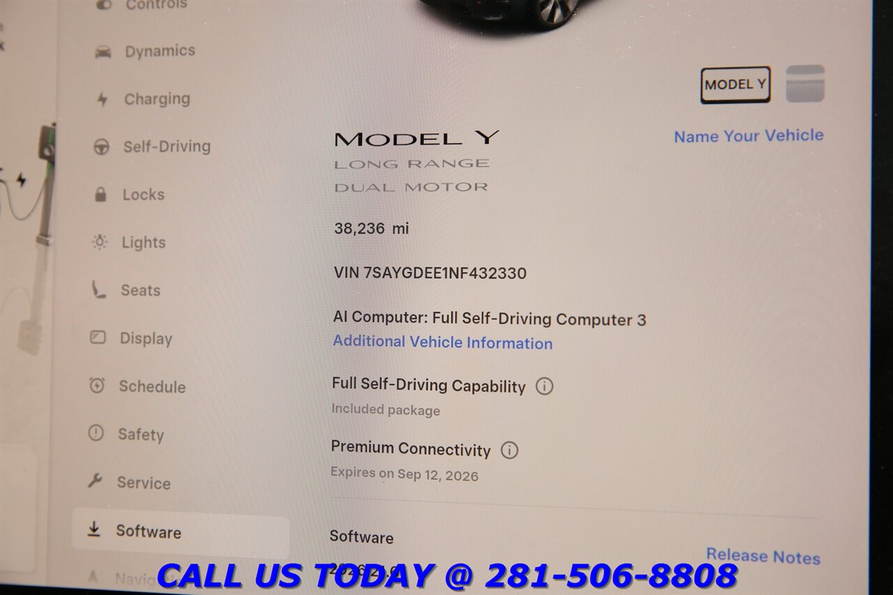2022 Tesla Model Y 2022 Long Range AWD FSD3 Included AUTOPILOT 38K Mi - Photo 4 - Houston, TX 77031