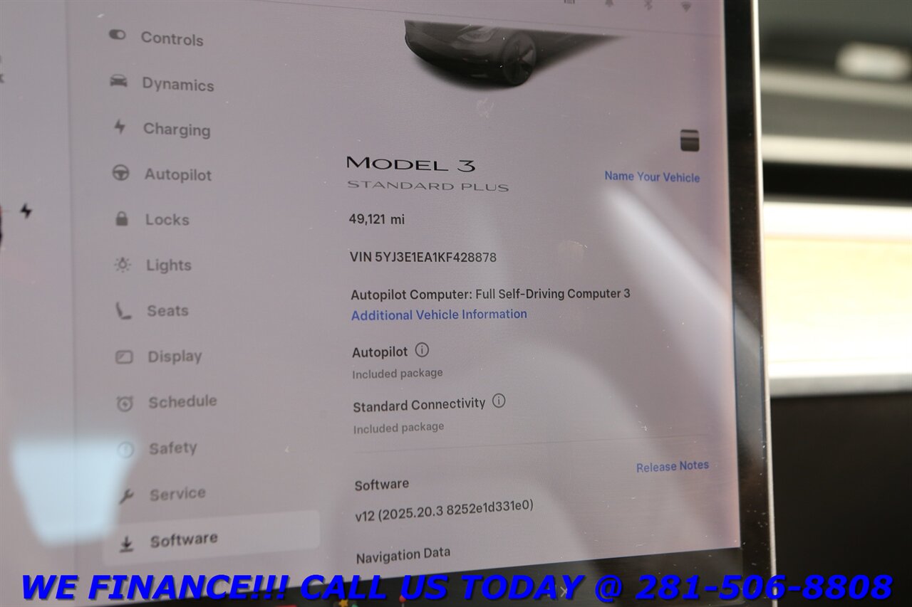 2019 Tesla Model 3 2019 FSD3 AUTOPILOT NAV PANO HEATSEAT 49K - Photo 14 - Houston, TX 77031