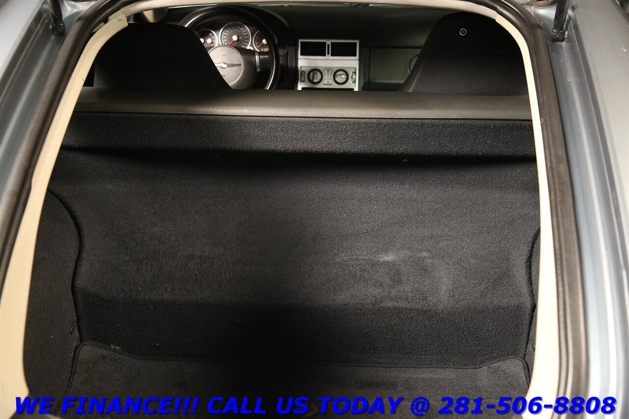 2007 Chrysler Crossfire 2007 Limited LEATHER HEATSEAT SPOILER 73K MLS   - Photo 22 - Houston, TX 77031