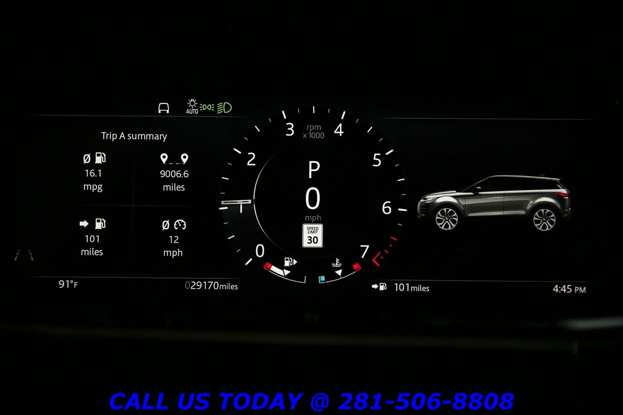 2021 Land Rover Evoque R-Dynamic SE AWD NAV PANO ADAPTIVE CRUISE 29K Mi - Photo 14 - Houston, TX 77031