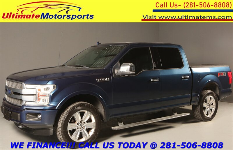 2019 Ford F-150 2019 Platinum 4x4 CREW NAV PANO ADAPT CRUISE BLIND  