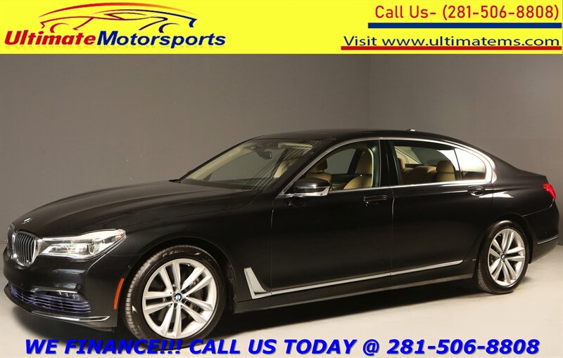 2017 BMW 2017 750i PANOROOF HUD EXEC DRIVERASST+II COLD PKG  