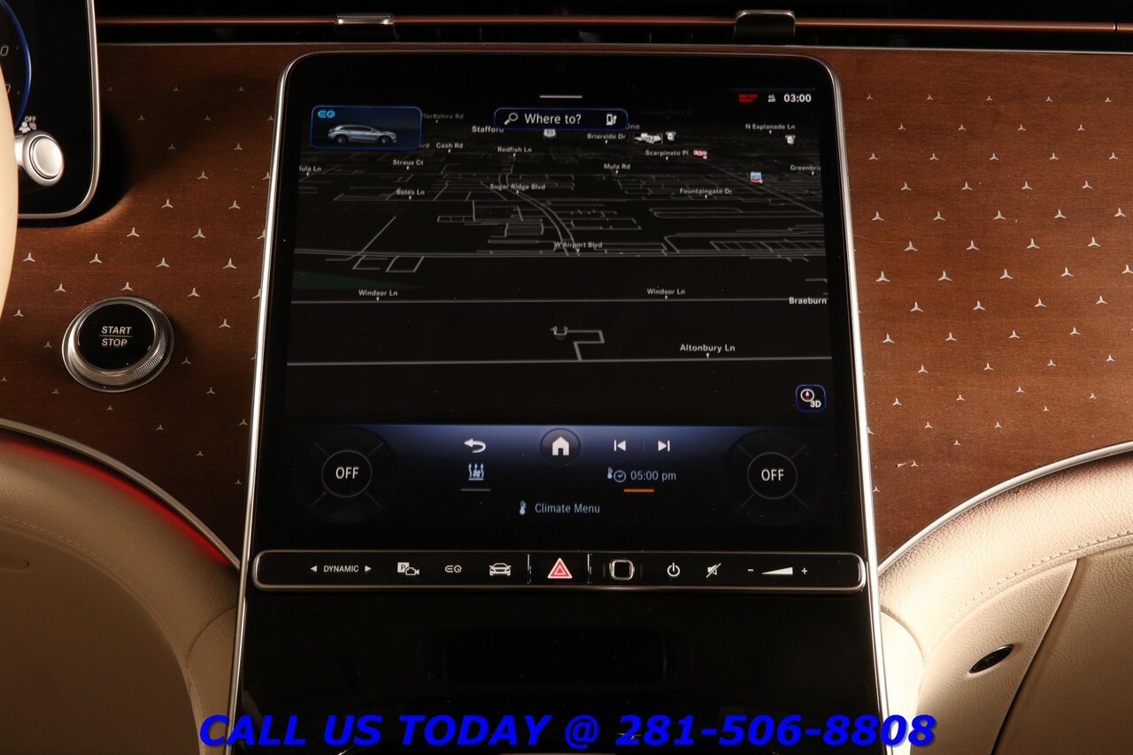 2023 Mercedes-Benz EQS450 4MATIC 2023 AWD 3ROW 7PASS NAV HUD PANO BURMSTER SELFDRVE - Photo 23 - Houston, TX 77031