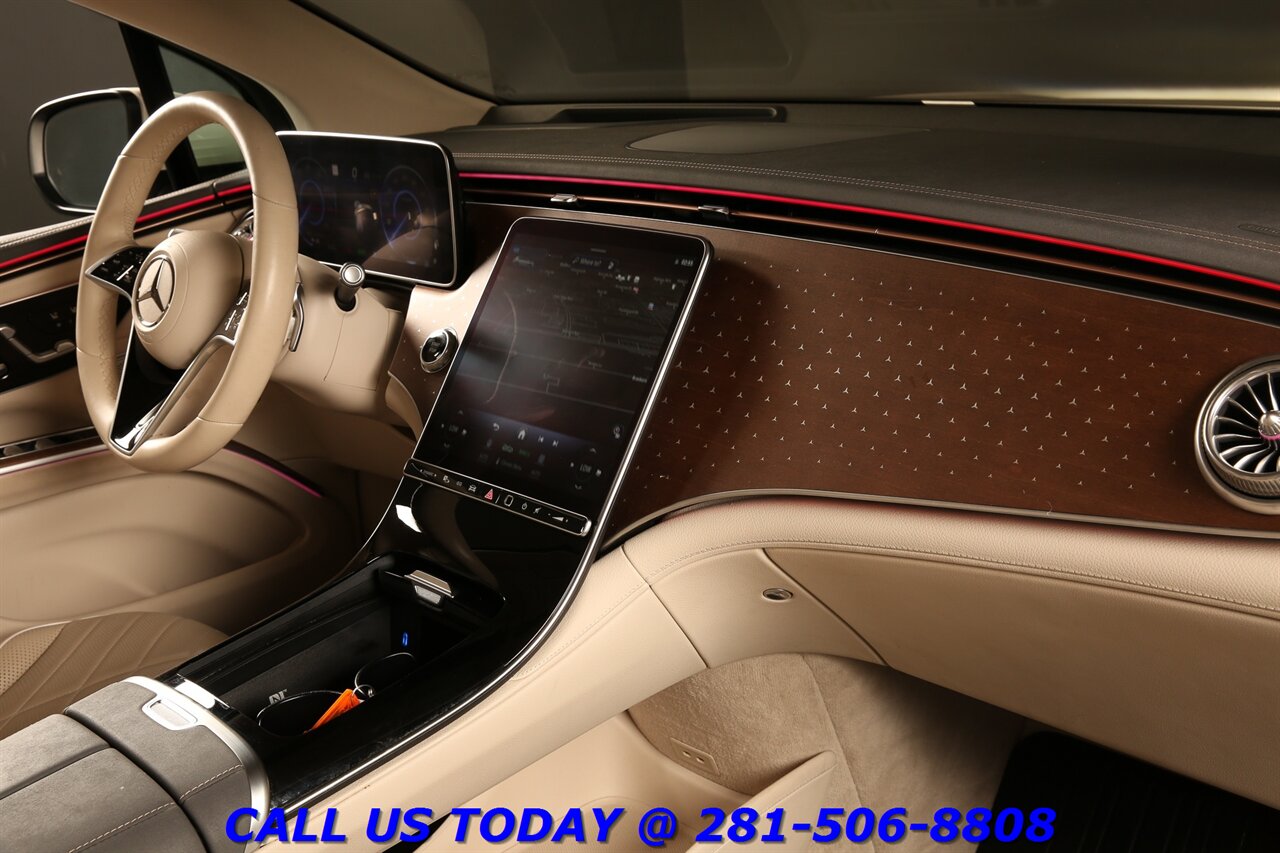 2023 Mercedes-Benz EQS450 4MATIC 2023 AWD 3ROW 7PASS NAV HUD PANO BURMSTER SELFDRVE - Photo 17 - Houston, TX 77031