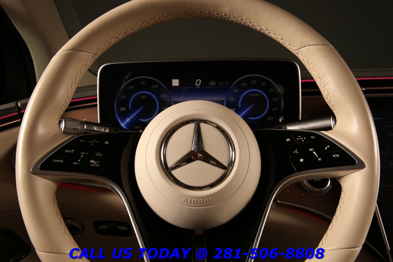 2023 Mercedes-Benz EQS450 4MATIC 2023 AWD 3ROW 7PASS NAV HUD PANO BURMSTER SELFDRVE - Photo 14 - Houston, TX 77031