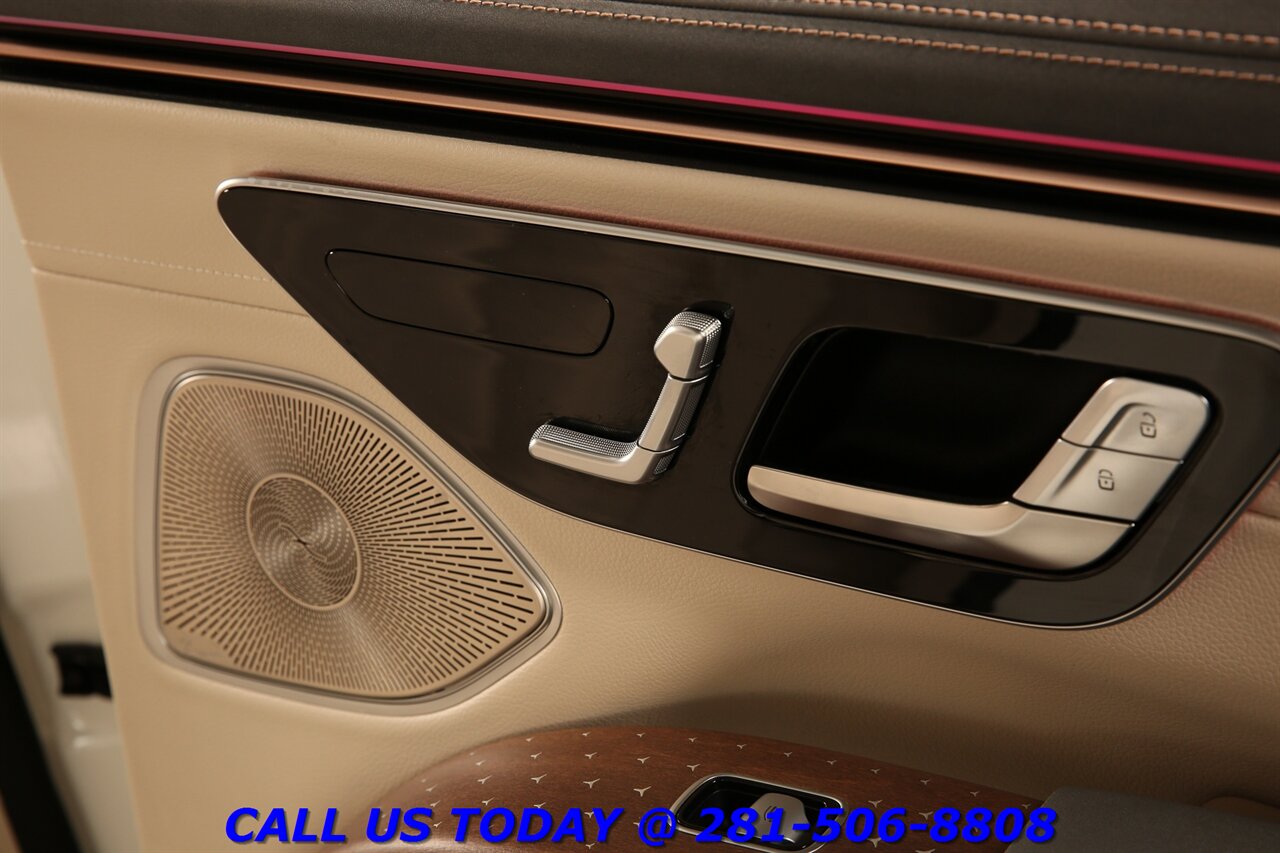 2023 Mercedes-Benz EQS450 4MATIC 2023 AWD 3ROW 7PASS NAV HUD PANO BURMSTER SELFDRVE - Photo 20 - Houston, TX 77031