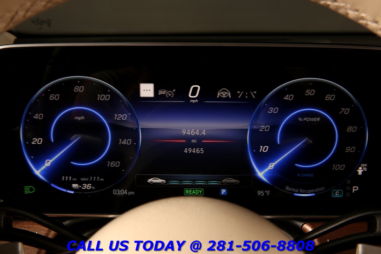 2023 Mercedes-Benz EQS450 4MATIC 2023 AWD 3ROW 7PASS NAV HUD PANO BURMSTER SELFDRVE - Photo 16 - Houston, TX 77031