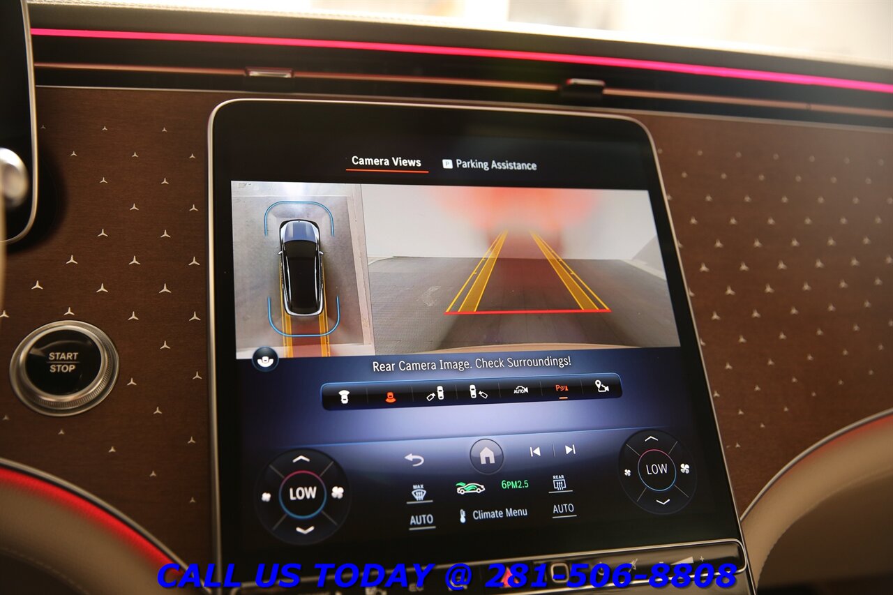 2023 Mercedes-Benz EQS450 4MATIC 2023 AWD 3ROW 7PASS NAV HUD PANO BURMSTER SELFDRVE - Photo 24 - Houston, TX 77031