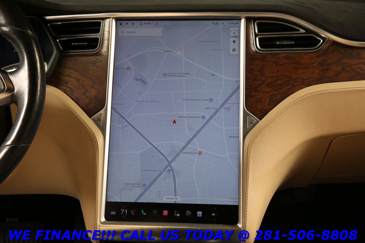 2016 Tesla Model S 2016 90D AWD AiAUTOPILOT NAV PANO HEATSEAT 88K MLS   - Photo 27 - Houston, TX 77031