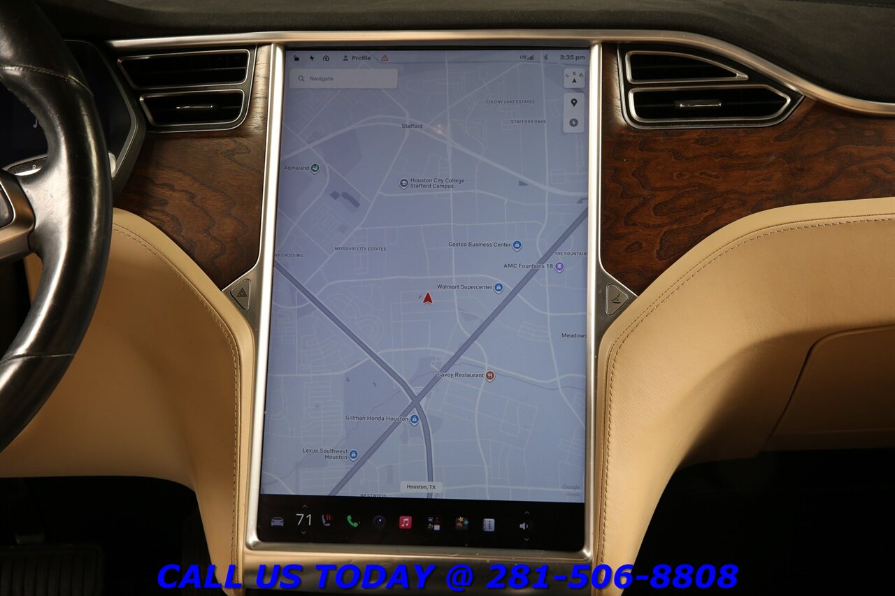 2016 Tesla Model S 2016 90D AWD AiAUTOPILOT NAV PANO HEATSEAT 88K MLS   - Photo 27 - Houston, TX 77031