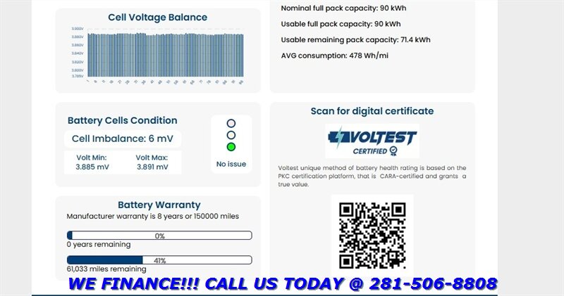 2016 Tesla Model S 2016 90D AWD AiAUTOPILOT NAV PANO HEATSEAT 88K MLS   - Photo 3 - Houston, TX 77031