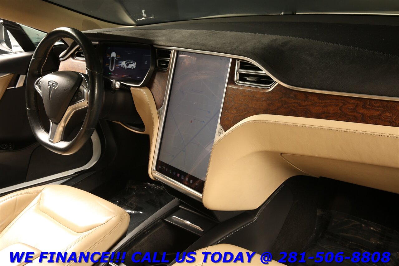 2016 Tesla Model S 2016 90D AWD AiAUTOPILOT NAV PANO HEATSEAT 88K MLS   - Photo 21 - Houston, TX 77031
