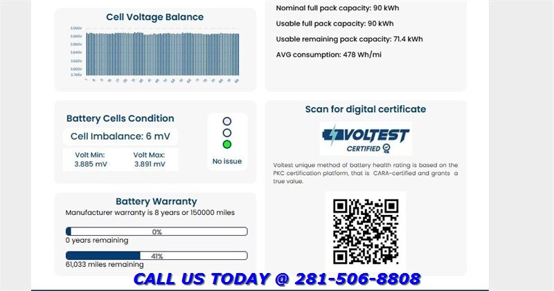 2016 Tesla Model S 2016 90D AWD AiAUTOPILOT NAV PANO HEATSEAT 88K MLS   - Photo 3 - Houston, TX 77031