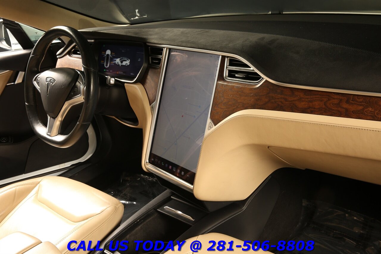 2016 Tesla Model S 2016 90D AWD AiAUTOPILOT NAV PANO HEATSEAT 88K MLS   - Photo 21 - Houston, TX 77031
