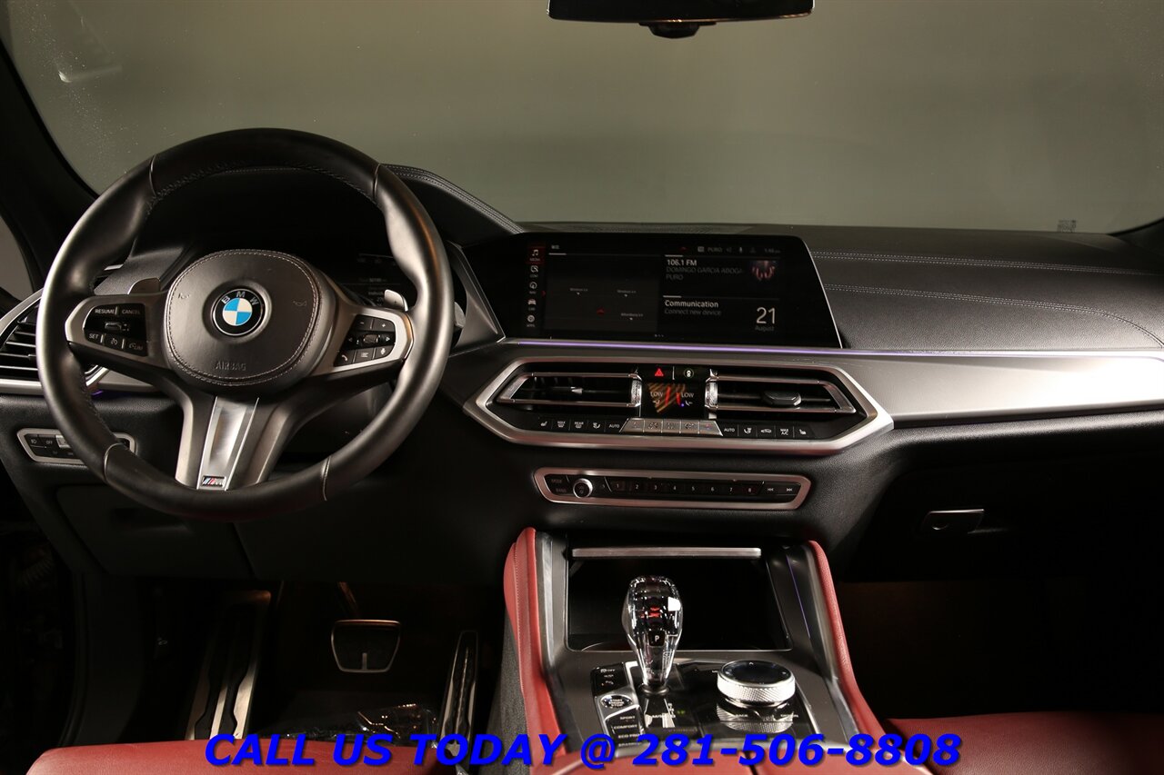 2021 BMW X6 2021 M-SPORT 40i NAV PANO DRIVEPRO RED PARK 50K Mi - Photo 3 - Houston, TX 77031