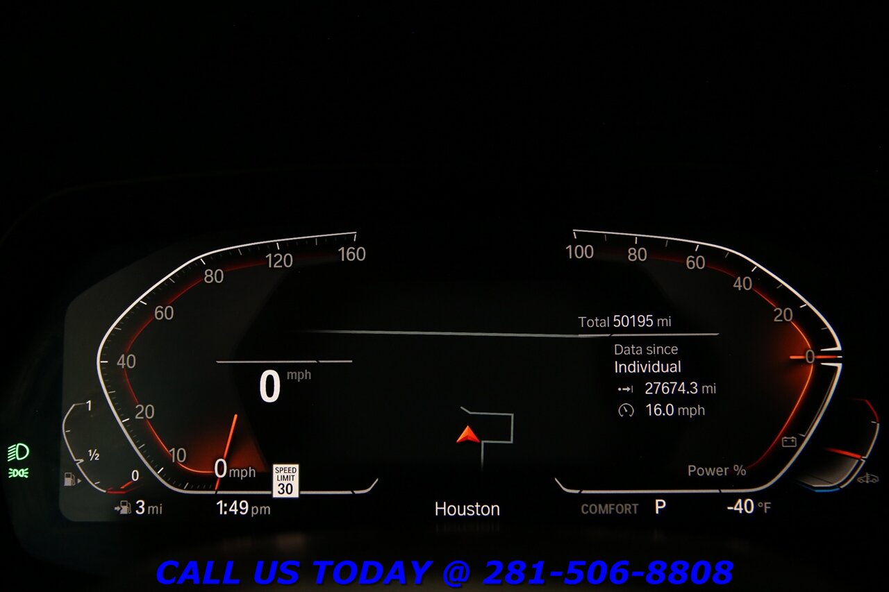 2021 BMW X6 2021 M-SPORT 40i NAV PANO DRIVEPRO RED PARK 50K Mi - Photo 14 - Houston, TX 77031