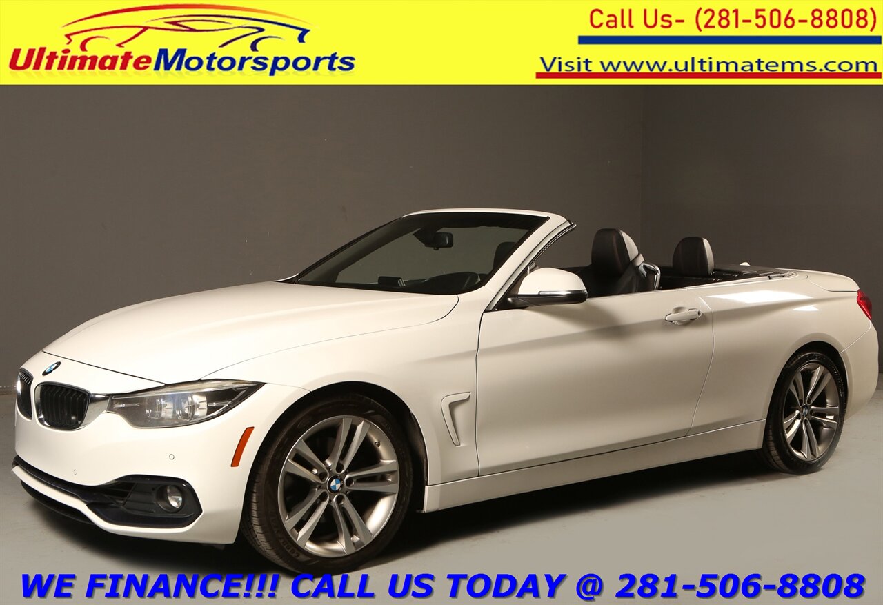 2018 BMW 2018 430i CONVERTIBLE HEATSEAT WOOD KEYLESS CAMERA   - Photo 1 - Houston, TX 77031